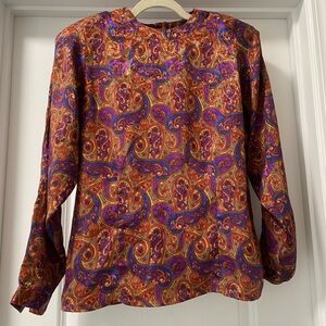 Vintage Bethany long sleeve blouse size 10